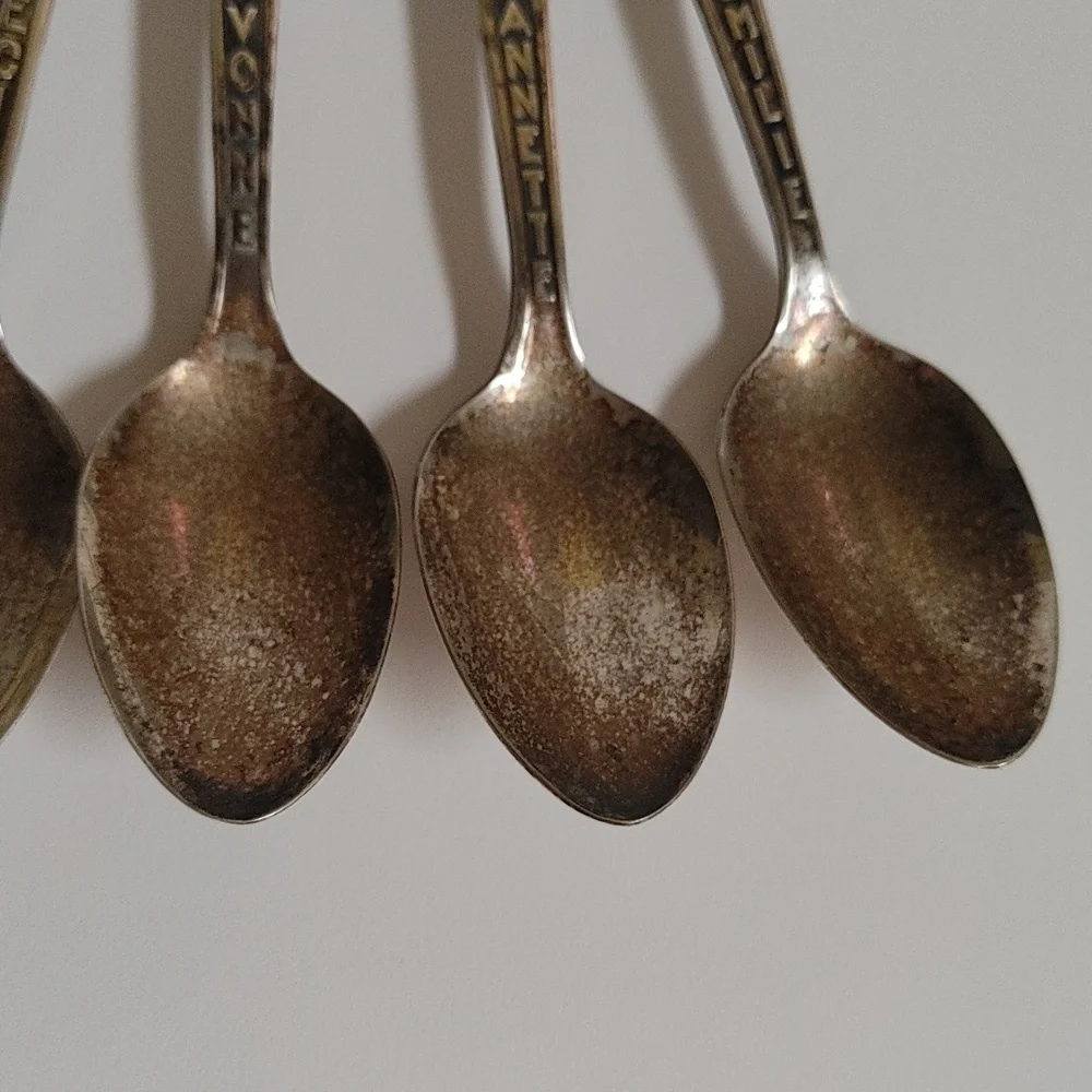 Full Set Carlton Silver Plate Dionne Quintuplets Spoons